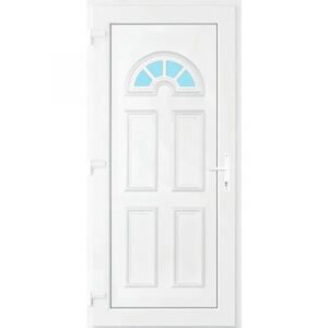 Veka 70 Softline műanyag bejárati ajtó – Ibiza <br>95 × 205 cm
